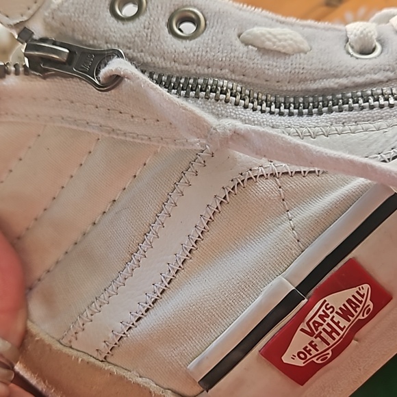 VANS SK8-Hi CAP LX Reissue 'White Checkerboard' - Picture 10 of 11